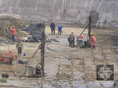 浑南我公司承建北京房山区水池地基注浆加固工程